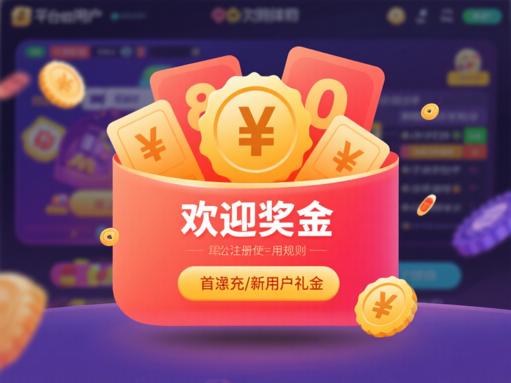 欢迎奖金：对于刚注册的用户，平台通常会提供首充或新