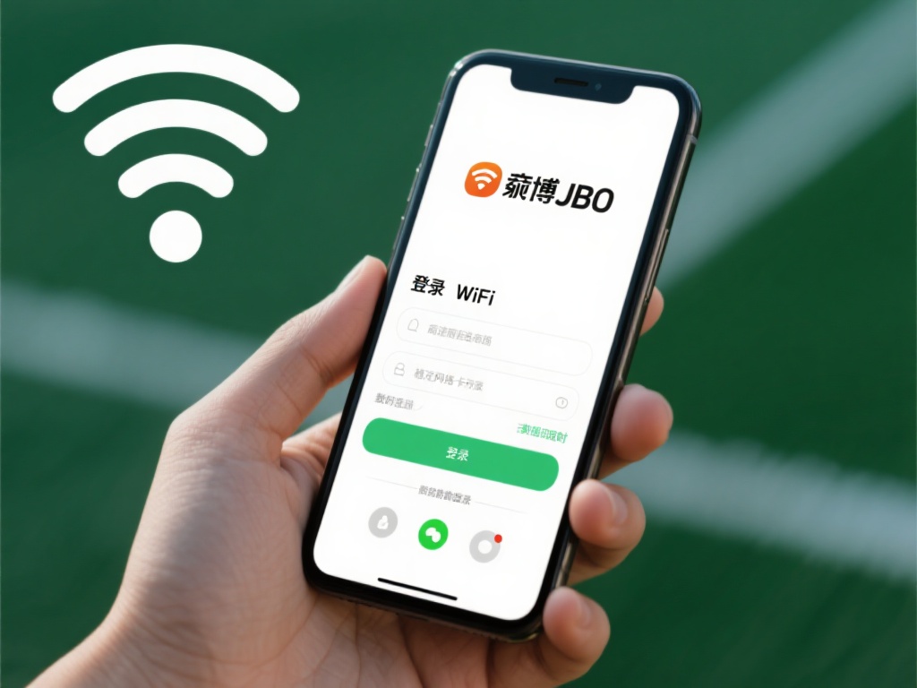 开启手机网络或连接Wi-Fi
登录竟博jbo的第