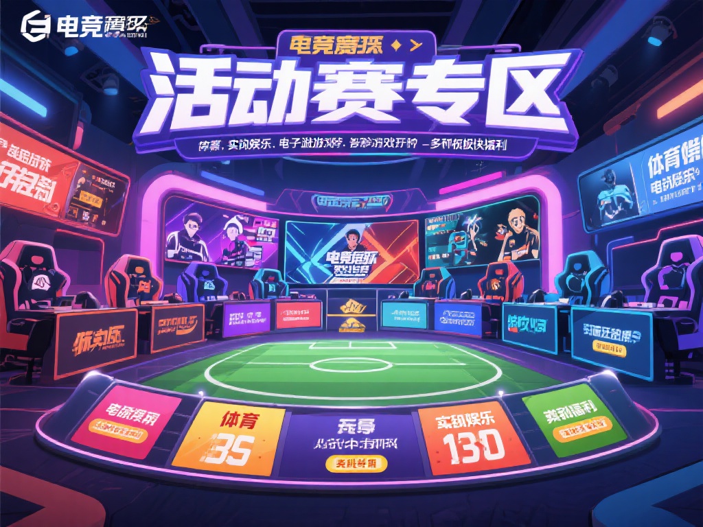 活动专区囊括了电竞赛事、体育竞猜、真人娱乐、电子游